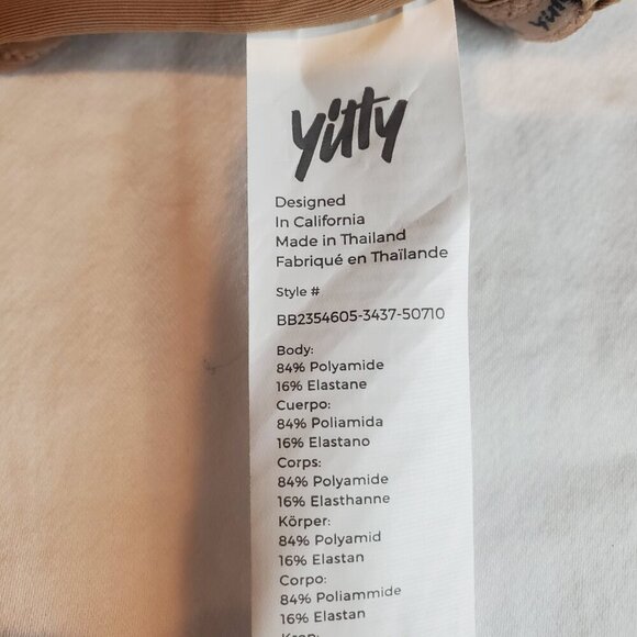 NWT Yitty SZ XS Smoothed Reality Plunge Bra - Moody B*tch Taupe - Picture 9 of 10
